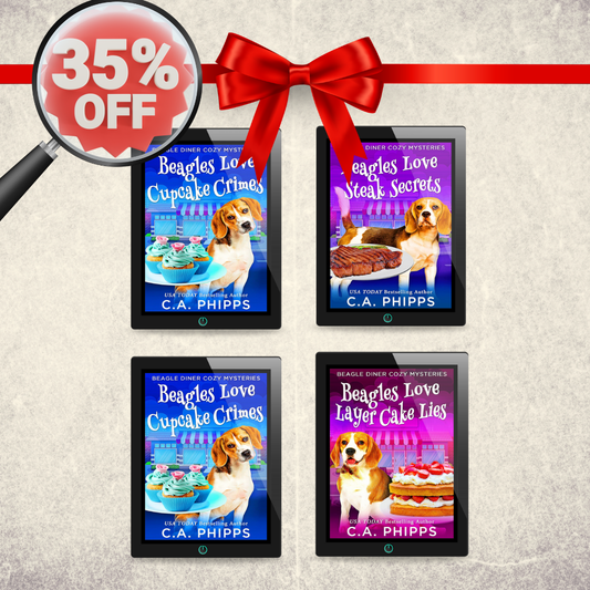 BEAGLE DINER MYSTERIES BOOKS 1-4 (EBOOK BUNDLE)